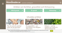 Desktop Screenshot of niomanader.se
